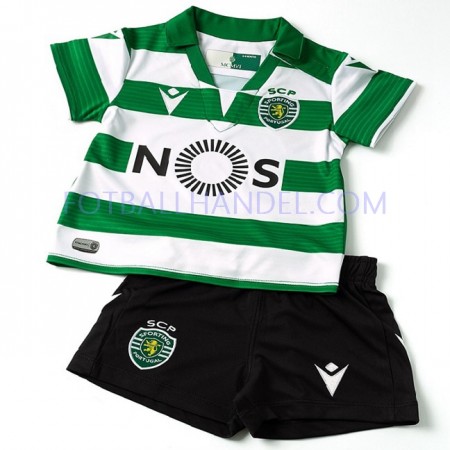 Barn Fotballdrakter Sporting Lisbon Hjemme 2019-20 Kortermet